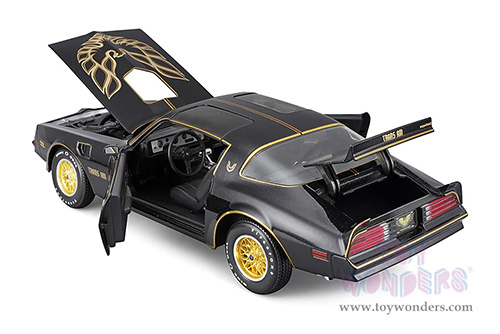  Maisto - Special Edition | Pontiac Firebird Trans Am (1978, 1/18 scale diecast model car, Black) 31464BK