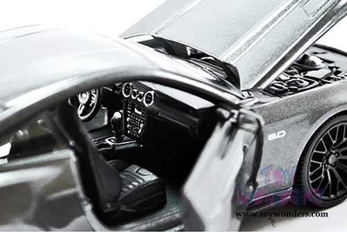 Maisto - Ford Mustang GT Hard Top (2015, 1/24 scale diecast model car, Gray) 31508GY