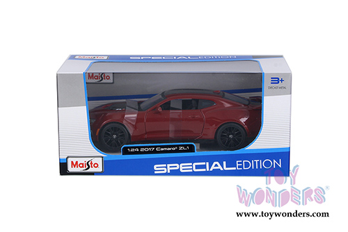 Maisto - Special Edition | Chevrolet&reg; Camaro&reg; ZL1 Hardtop (2017, 1/24 scale diecast model car, Red) 31512R