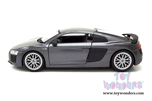 Maisto - Special Edition | Audi R8 V10 Plus Hard Top (1/24 scale diecast model car, Gray) 31513GY