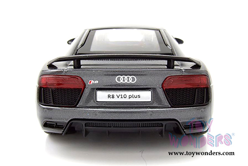 Maisto - Special Edition | Audi R8 V10 Plus Hard Top (1/24 scale diecast model car, Gray) 31513GY