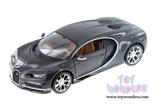  Maisto - Special Edition | Bugatti Chiron Hardtop (1/24 scale diecast model car, Gray) 31514GY
