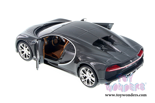  Maisto - Special Edition | Bugatti Chiron Hardtop (1/24 scale diecast model car, Gray) 31514GY