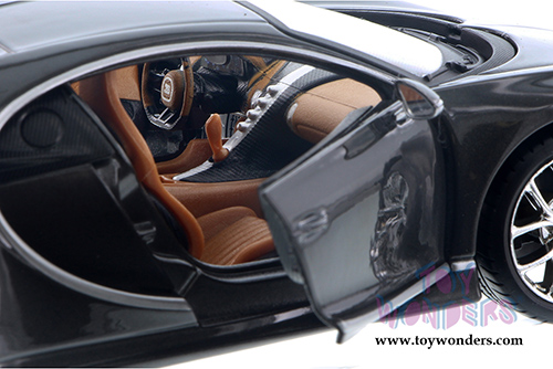  Maisto - Special Edition | Bugatti Chiron Hardtop (1/24 scale diecast model car, Gray) 31514GY