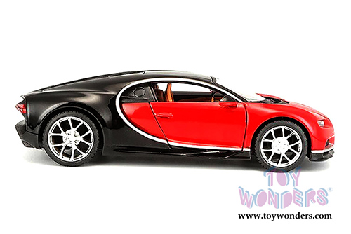 Maisto - Special Edition | Bugatti Chiron Hardtop (1/24 scale diecast model car, Red/Black) 31514R