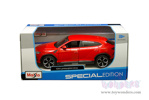 Maisto Special Edition - Lamborghini Urus Hardtop (2018, 1/24 scale diecast model car, Red) 31519R