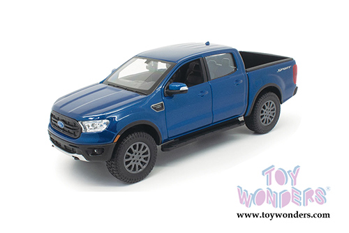 Maisto - Special Edition | Ford Ranger Pickup Truck (2019, 1/24 scale diecast model car, Blue) 31521BU