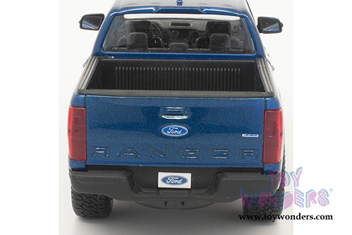 Maisto - Special Edition | Ford Ranger Pickup Truck (2019, 1/24 scale diecast model car, Blue) 31521BU