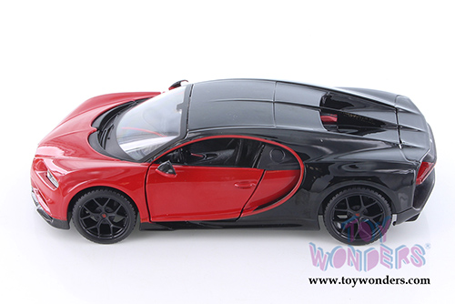 Maisto Special Edition - Bugatti Chiron Hardtop (1/24 scale diecast model car, Red/Black) 31524R