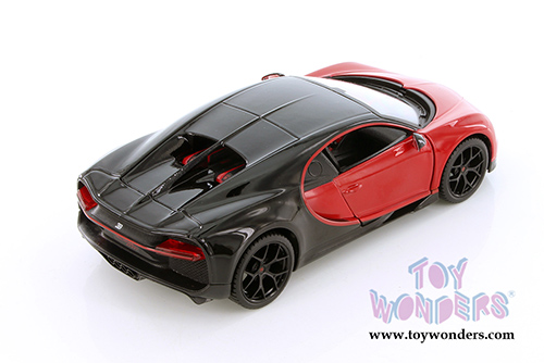 Maisto Special Edition - Bugatti Chiron Hardtop (1/24 scale diecast model car, Red/Black) 31524R