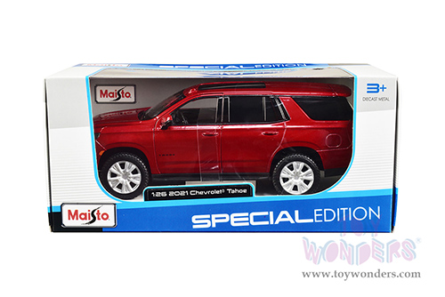 Maisto Special Edition - Chevrolet&reg; Tahoe (2021, 1/26 scale diecast model car, Red) 31533R
