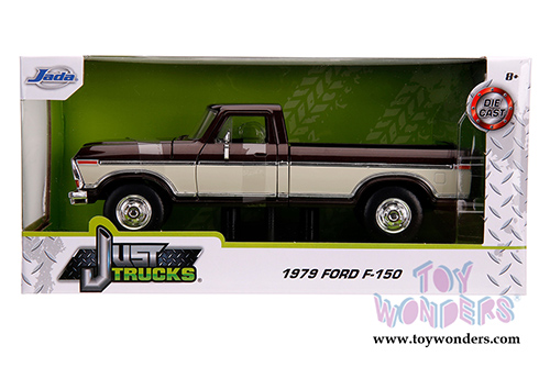 Jada Toys Just Trucks - Ford F-150 Stock Pickup (1979, 1/24 scale diecast model car, Metallic Brown/Cream) 31588/4