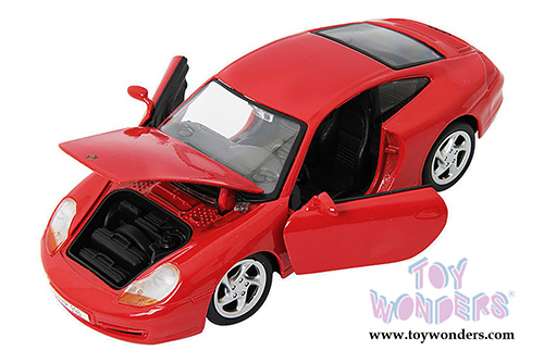  Maisto - Special Edition | Porsche 911 Carrera 4S Hardtop (1/18 scale diecast model car, Red) 31628R