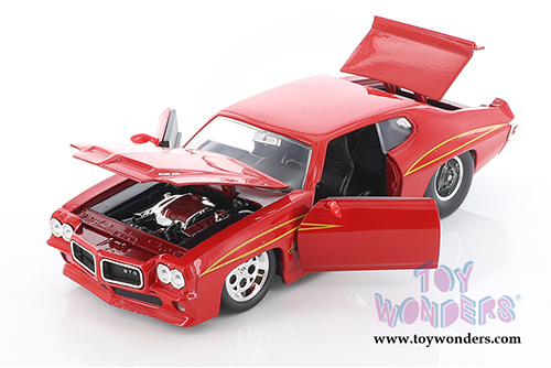 Jada Toys Bigtime Muscle | Pontiac&reg; GTO Judge Hardtop (1971, 1/24 scale diecast model car, Asstd.) 31646DP1