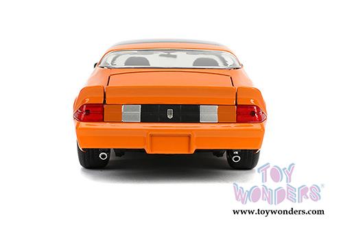 Jada Toys Bigtime Muscle - Chevrolet® Camaro® Z28 Hardtop (1979, 1/24 scale diecast model car, Orange/Black) 31669