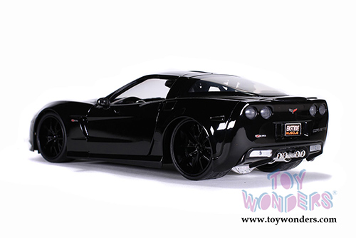 Jada Toys BigTime Muscle - Chevrolet Corvette&reg; Z06 Hardtop (2006, 1/24 scale diecast model car, Black) 31862/4