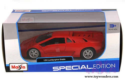Maisto - Lamborghini Diablo Hard Top (1/24 scale diecast model car, Red) 31903R