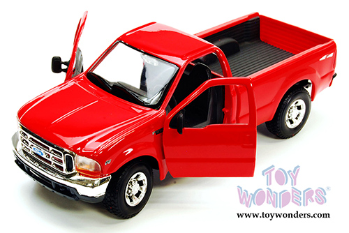 Maisto - Ford Mighty F350 Super Duty Pickup (1/27 scale diecast model car, Red) 31937R