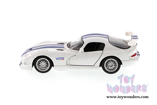Maisto - Dodge Viper GT2 Hardtop (1/24 scale diecast model car, White with blue) 31945W