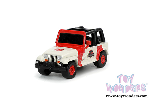 Jada Toys Nano Hollywood Rides | Jurassic World 3-Pack (1/65, diecast model car, Asstd.) 31955