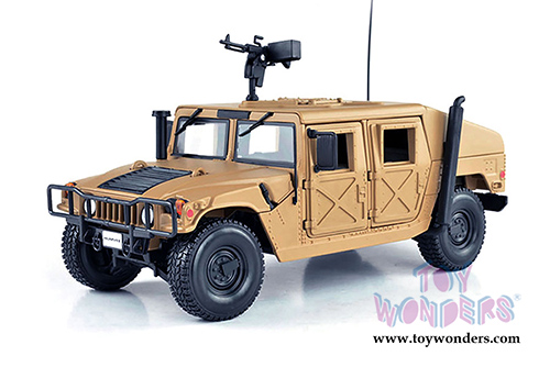 Maisto - Hummer Humvee (1/27 scale diecast model car, Sand) 31974CM