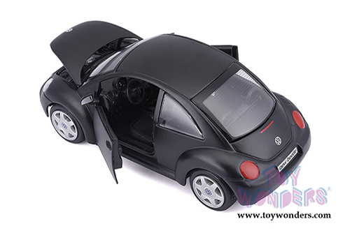 Maisto - Volkswagen New Beetle Hardtop (1/25 scale diecast model car, Black) 31975BK