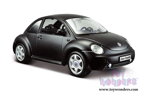 Maisto - Volkswagen New Beetle Hardtop (1/25 scale diecast model car, Black) 31975BK