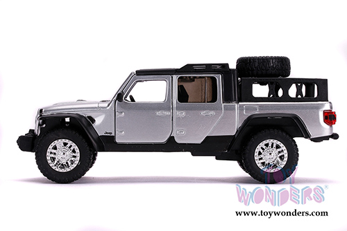 Jada Toys Fast & Furious - Jeep® Gladiator Pickup Truck (2020, 1/32 scale diecast model car, Silver/Black) 32031