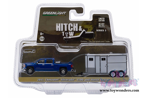 Greenlight - Hitch & Tow Series 5 (1/64 scale diecast model car, Asstd.) 32050/48
