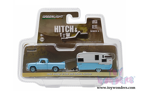 Greenlight - Hitch & Tow Series 6 (1/64 scale diecast model car, Asstd.) 32060VB/6