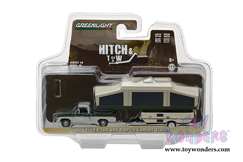 Greenlight - Hitch & Tow Series 10 (1/64 scale diecast model car, Asstd.) 32100/48