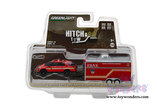 Greenlight - Hitch & Tow Series 10 (1/64 scale diecast model car, Asstd.) 32100/48