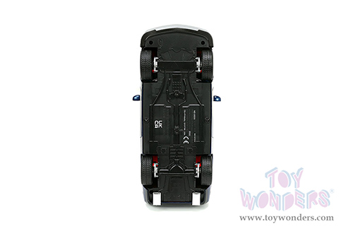 Jada Toys - Dodge Challenger SRT Hellcat with Marvel Thor Diecast Figure (2015, 1/24, diecast model car, Dark Blue) 32186