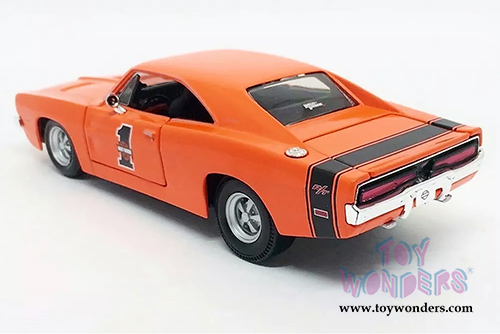 Maisto HD Custom - Dodge Charger R/T #1 Hardtop (1969, 1/25 scale diecast model car, Orange) 32196OR