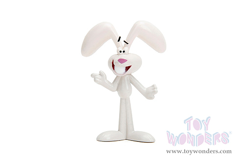 Jada Toys - Hollywood Rides | Mazda RX-7 RHD (Right Hand Drive) with Trix Rabbit Diecast Figure "Trix Cereal" (1985, 1/24, diecast model car, Red) 32199