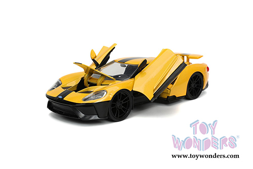 Jada Toys Hyper-Spec - Ford GT Hardtop (2017, 1/24, diecast model car, Yellow/Black) 32257/4