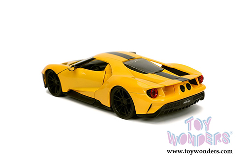 Jada Toys Hyper-Spec - Ford GT Hardtop (2017, 1/24, diecast model car, Yellow/Black) 32257/4