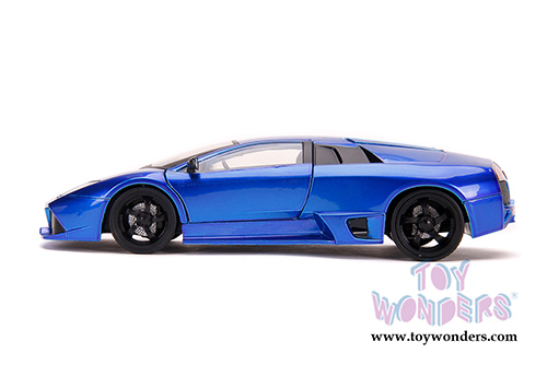 Jada Toys Hyper-Spec - Lamborghini Murcielago LP640 Hardtop (1/24, diecast model car, Candy Blue) 32279/4