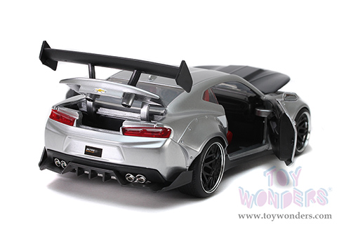 Jada Toys Bigtime Muscle - Chevrolet&reg; Camaro&reg; Widebody# 02 Hardtop "Bridgestone" (2016, 1/24 scale diecast model car, Silver) 32300/4