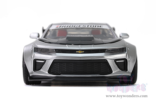 Jada Toys Bigtime Muscle - Chevrolet&reg; Camaro&reg; Widebody# 02 Hardtop "Bridgestone" (2016, 1/24 scale diecast model car, Silver) 32300/4