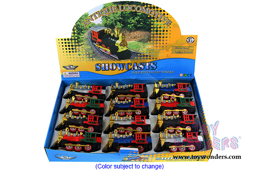 Showcasts Collectibles - Locomotive (5.5" die cast model car, Asstd.) 32322D