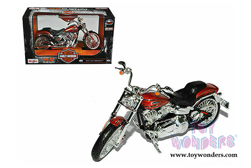 Maisto - HD Custom - CVO Breakout Harley-Davidson Motorcycles (2014, 1/12 scale diecast model car, Orange) 32327