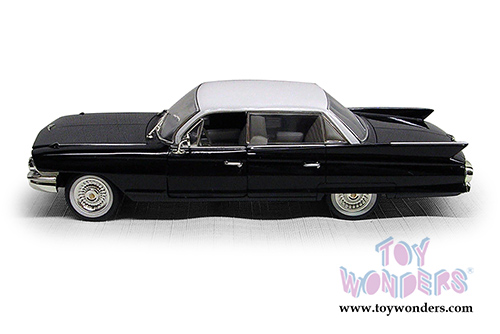 Signature Models - Cadillac Sedan DeVille Hardtop (1961, 1/32 scale diecast model car, Black) 32362BLACK