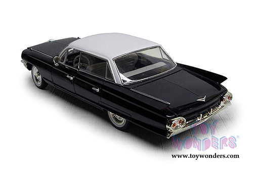 Signature Models - Cadillac Sedan DeVille Hardtop (1961, 1/32 scale diecast model car, Black) 32362BLACK