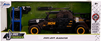 Jada Toys Just Trucks - Jeep® Gladiator Pickup Truck "B&M" with Extra Wheels (2020, 1/24 scale diecast model car, Black) 32423/4