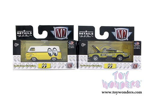 Castline M2 Machines - Mooneyes Release 1 (1/64 scale diecast model car, Asstd.) 32500/MOON01