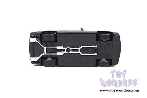 Maisto Design - Classic Muscle | Dodge Challenger Hardtop (2008, 1/24 scale diecast model car, Matte Black) 32529BK