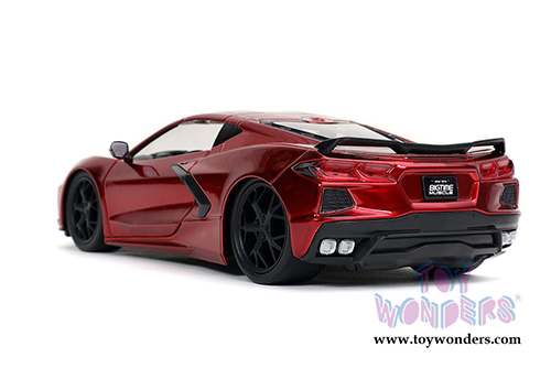 Jada Toys Bigtime Muscle - Chevrolet® Corvette® Stingray Hardtop (2020, 1/24 scale diecast model car, Candy Red) 32538/4