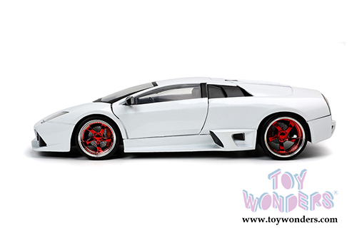 Jada Toys Hyper-Spec - Lamborghini Murcielago LP640 Hardtop (2010, 1/24, diecast model car, White) 32570/4