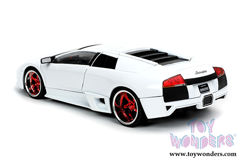 Jada Toys Hyper-Spec - Lamborghini Murcielago LP640 Hardtop (2010, 1/24, diecast model car, White) 32570/4